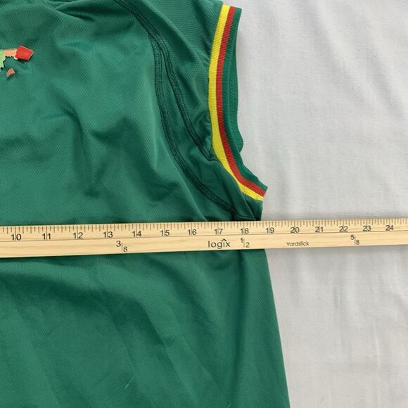 Cameroon 2002 Puma Home Shirt Kit Jersey Sleveless Size XL - Picture 8 of 8